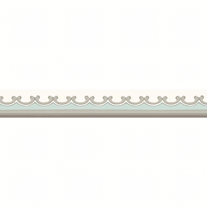 Cole & Son Broderie Border Duck Egg 99-14059