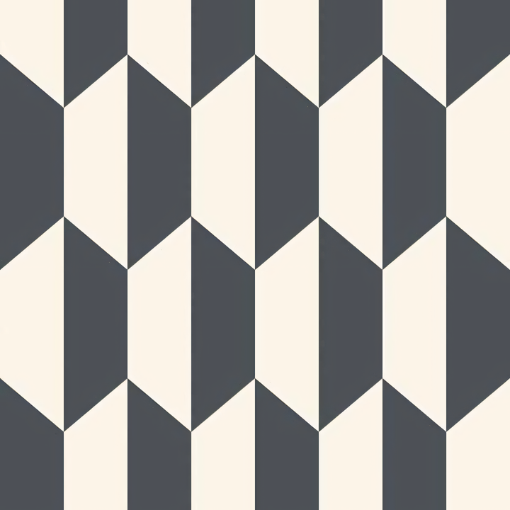 Cole & Son Tile Black-White 105-12050