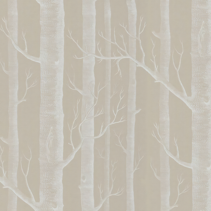 Cole & Son Woods Taupe-White 69-12149