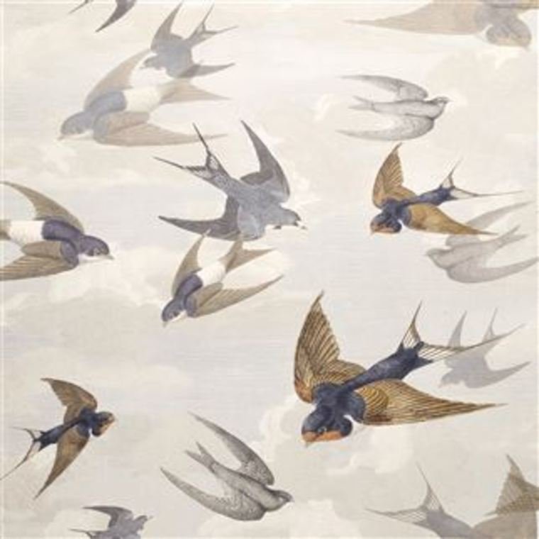 John Derian For Designers Guild Chimney Swallows Dawn PJD6003-04