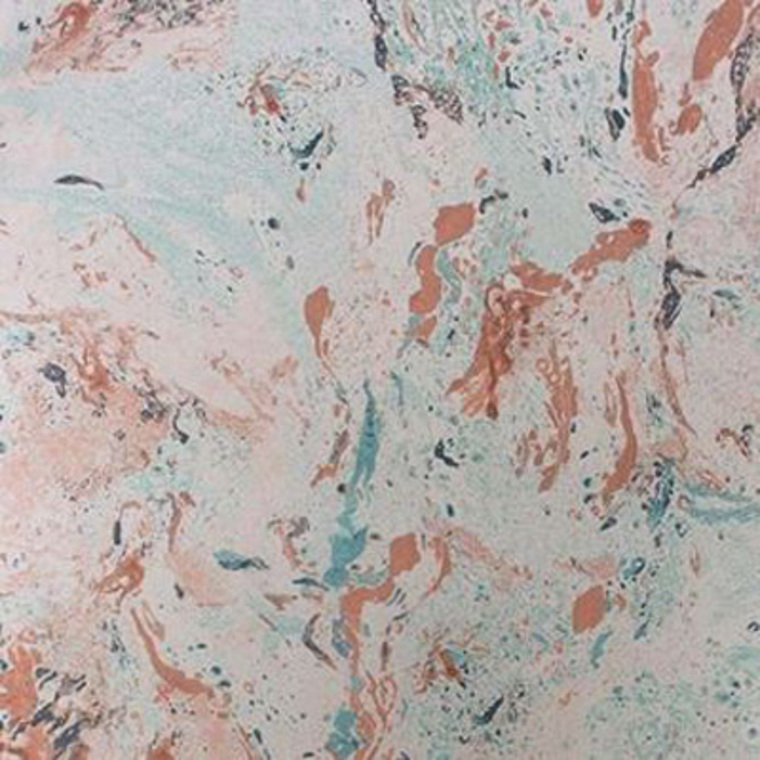 Matthew Williamson Makrana Saffron-Turquoise W6956-03