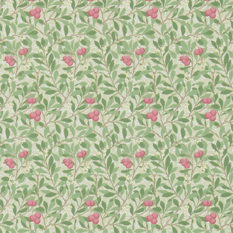 Morris & Co Arbutus Olive-Pink 214720