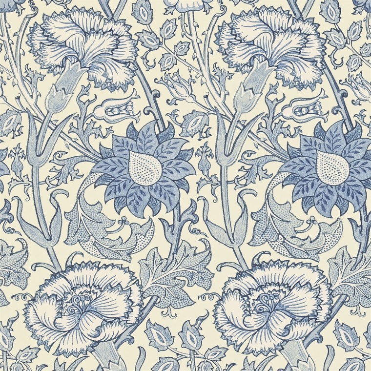 Morris & Co Pink & Rose Indigo 212567