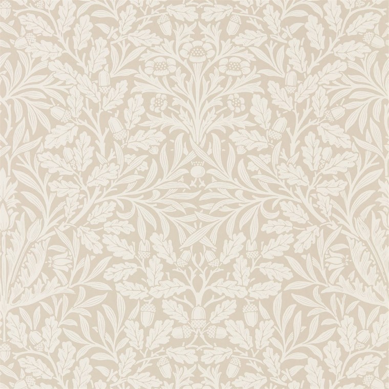 Morris & Co Pure Acorn Linen-Ecru 216040
