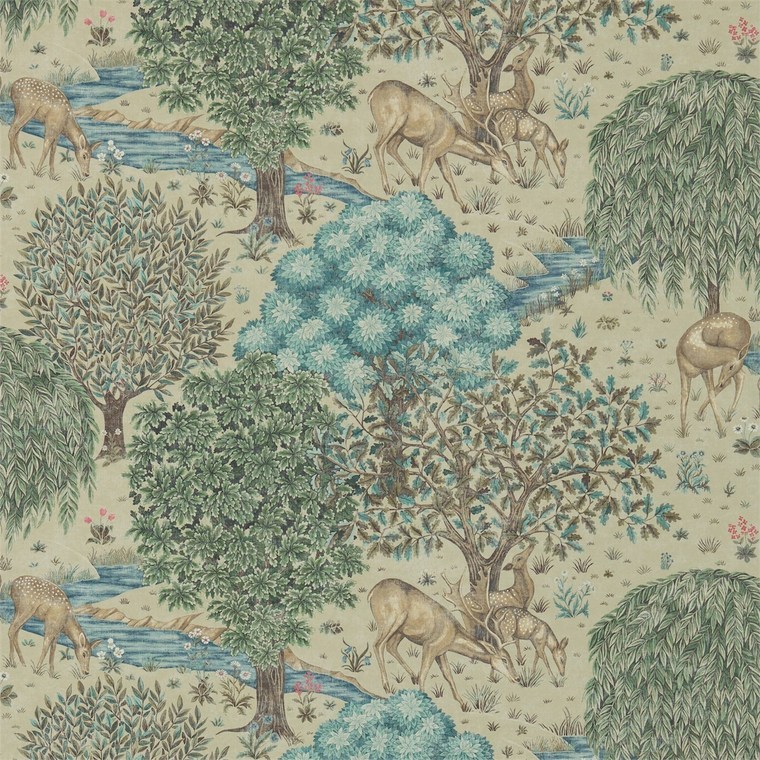 Morris & Co The Brook Linen 216478