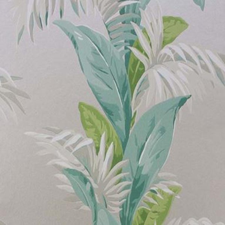 Nina Campbell Palmetto Aqua-Stone-Green NCW4274-02
