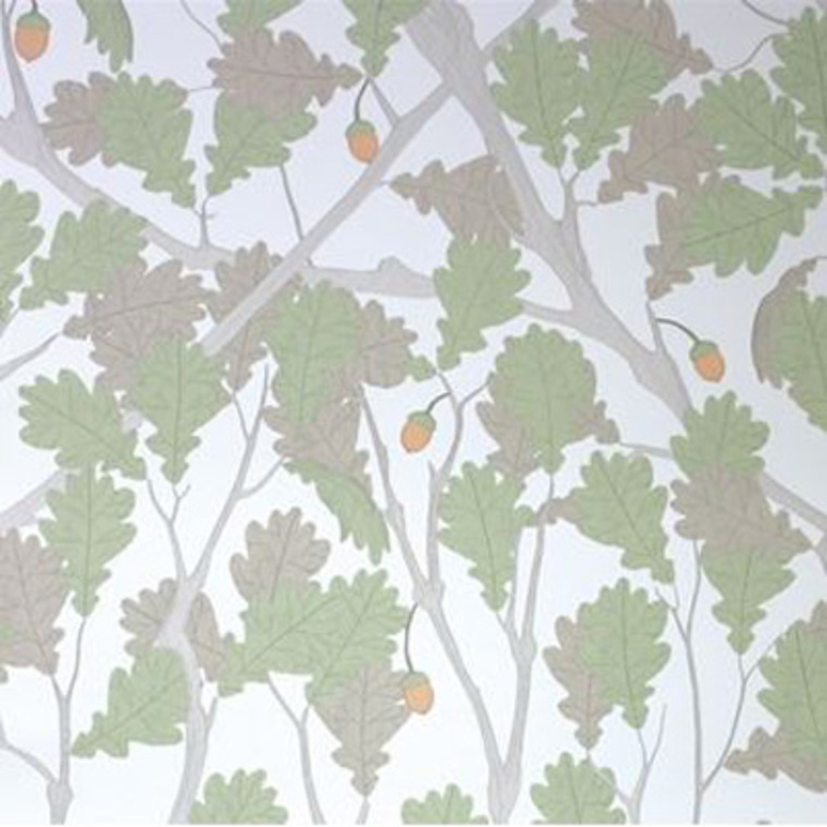Osborne & Little Feuille de Chene Ivory-Pistachio W6430-04
