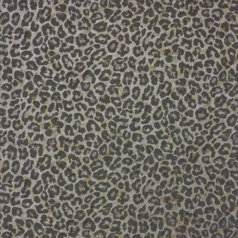 Osborne & Little Pardus Charcoal-Metallic Gilver W6758-03