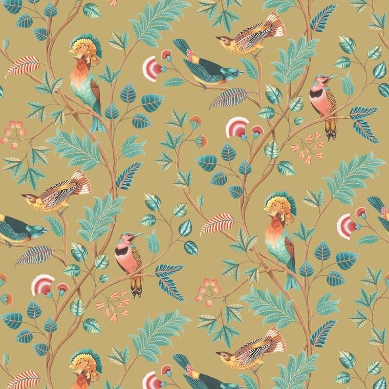 Osborne & Little Mayani Metallic Gold W7902-01