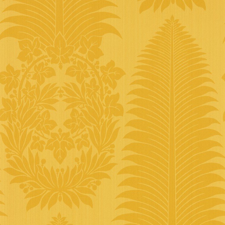 Zoffany Marsdens Palm Damask Tigers Eye 313022