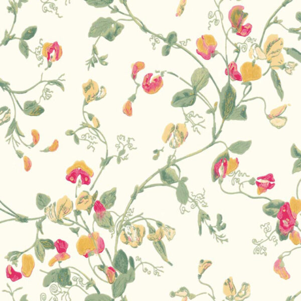 Cole & Son Sweet Pea Ochre-Rose-Parchment 100-6027