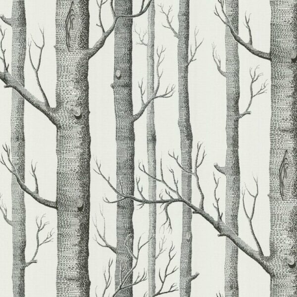 Cole & Son Woods Soot-Snow 69-12147
