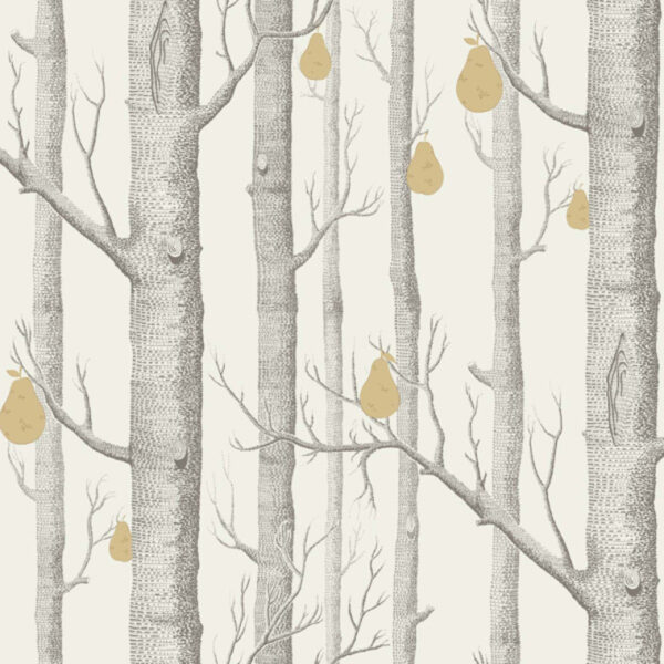 Cole & Son Woods & Pears Grey-Gold 95-5032